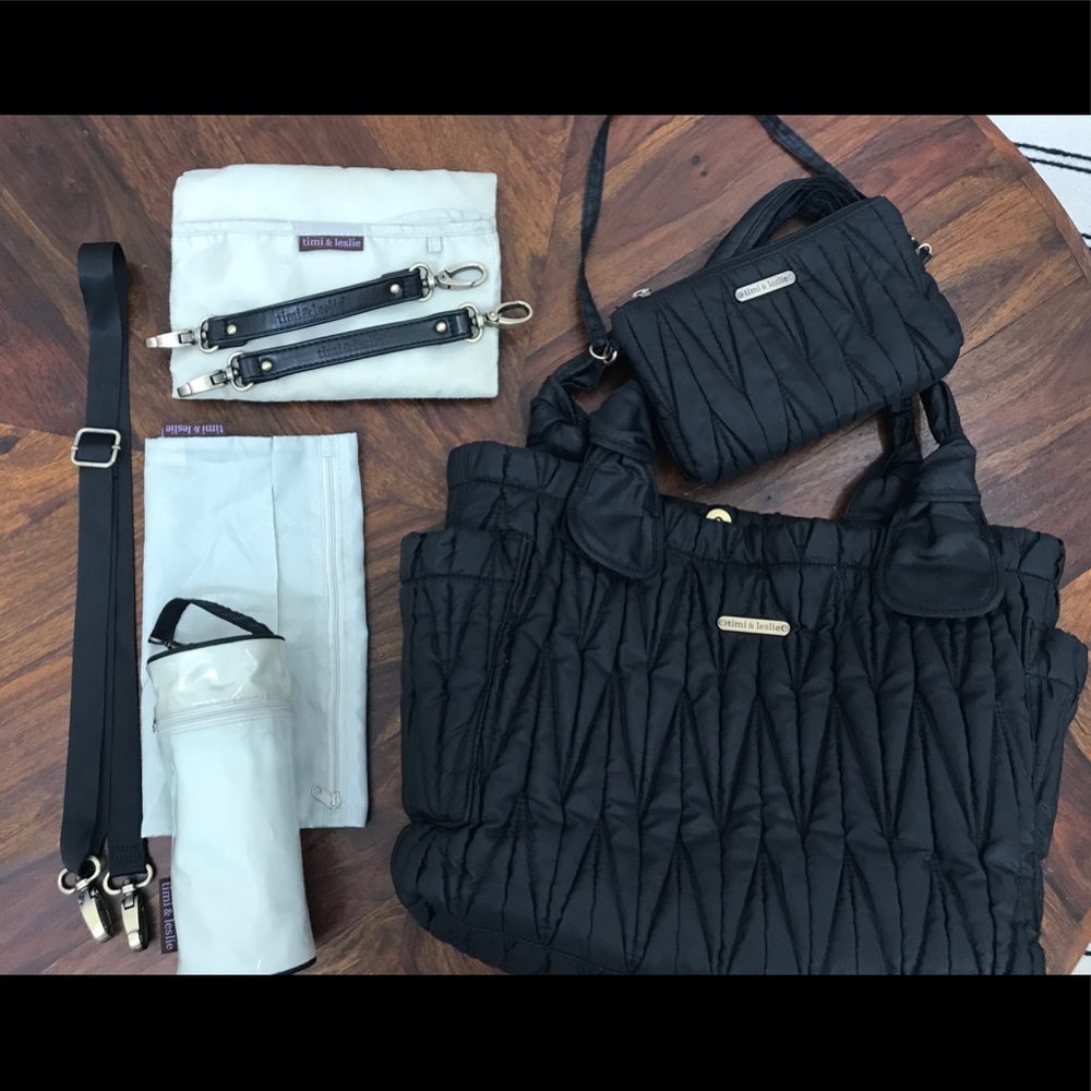 timi & leslie Marie Antoinette 7-Piece Diaper Bag